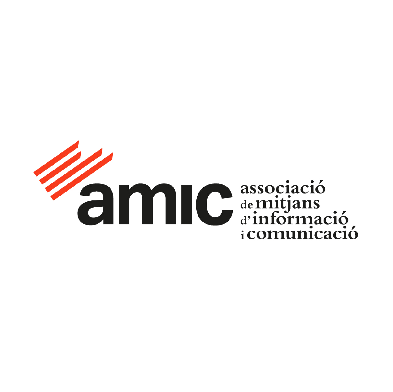 Logo Amic associació de mitjans d'informació i comunicació